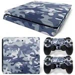 Body Color Stickers For PS4 Slim Console + 2Pcs Controller Cover Stickers 4