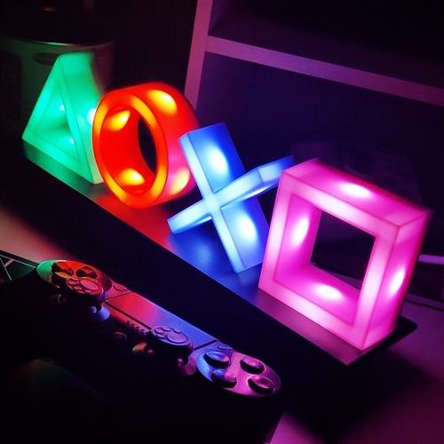 Voice Control Lamp Icon Game Replacement Light for PS4 for PlayStation