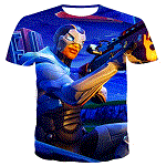 Fortnite Battelle royal T shirt 3d